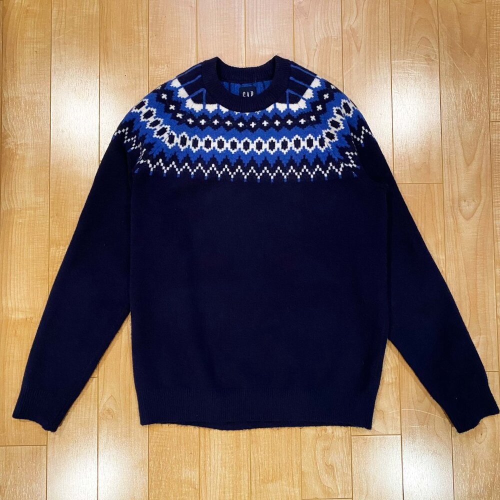 GAP Fair Isle Crewneck Sweater